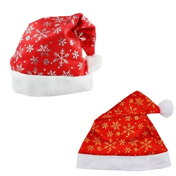Теплая рождественская шапочка Зимнего Санта-Клауса для взрослых и подростков Ветрозащитная шапка